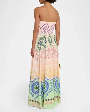 MISA Los Angeles Maddie Strapless Maxi Dress | Thumbnail 3 MISA Los Angeles Maddie Strapless Maxi Dress | Thumbnail 3