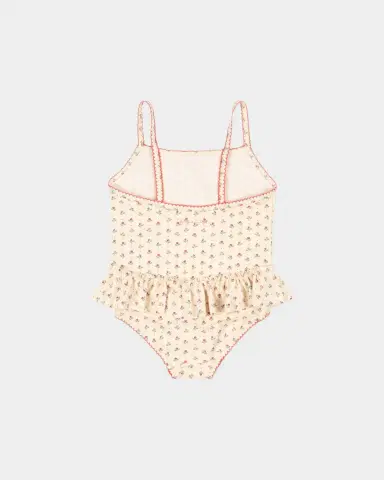 Konges Slojd Girl 's Gina Floral One-Piece Swimsuit, Size 6M-8 | Thumbnail 2 Konges Slojd Girl 's Gina Floral One-Piece Swimsuit, Size 6M-8 | Thumbnail 2