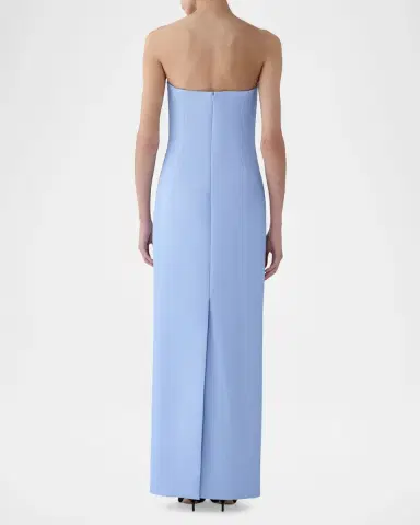 Carolina Herrera Strapless Floral-Print Column Gown | Thumbnail 3 Carolina Herrera Strapless Floral-Print Column Gown | Thumbnail 3