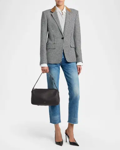 Tom Ford Grained Leather Shoulder Bag | Thumbnail 5 Tom Ford Grained Leather Shoulder Bag | Thumbnail 5