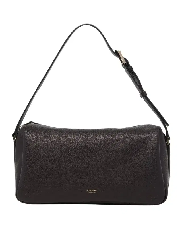 Grained Leather Shoulder Bag Grained Leather Shoulder Bag