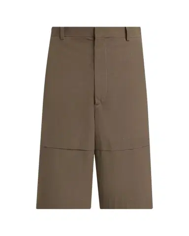 Bottega Veneta Men's Cotton Toile Utility Shorts | Thumbnail 1 Bottega Veneta Men's Cotton Toile Utility Shorts | Thumbnail 1