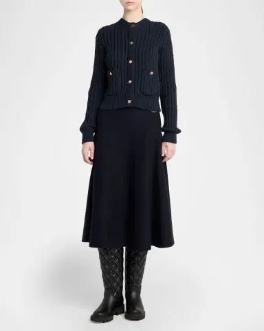 Moncler Padded Knit Cardigan | Thumbnail 2 Moncler Padded Knit Cardigan | Thumbnail 2