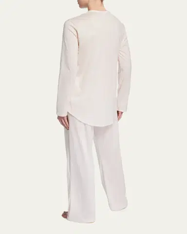 Hanro Cotton Deluxe Pajama Set | Thumbnail 5 Hanro Cotton Deluxe Pajama Set | Thumbnail 5
