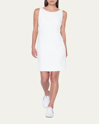 Akris Silk Crepe Shift Dress | Thumbnail 2 Akris Silk Crepe Shift Dress | Thumbnail 2
