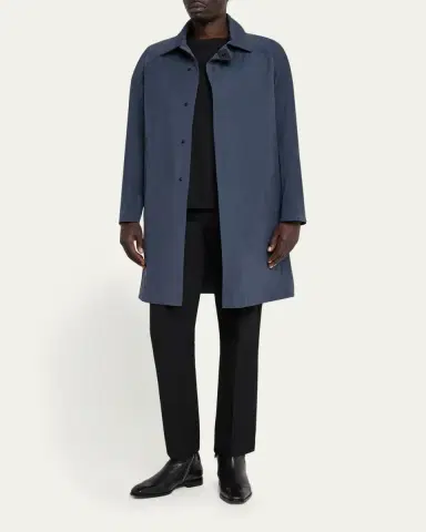 Sease Men's Lifetime Concealed-Zip Raincoat | Thumbnail 2 Sease Men's Lifetime Concealed-Zip Raincoat | Thumbnail 2