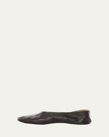 The Row Stella Lambskin Ballerina Slippers | Thumbnail 4 The Row Stella Lambskin Ballerina Slippers | Thumbnail 4