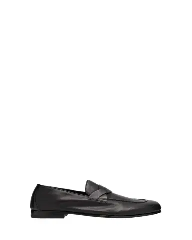 Tom Ford Men's Gigi Leather Twisted-Band Penny Loafers | Thumbnail 1 Tom Ford Men's Gigi Leather Twisted-Band Penny Loafers | Thumbnail 1