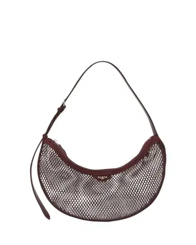 Alaïa Fishnet Crescent Shoulder Bag | Thumbnail 1 Alaïa Fishnet Crescent Shoulder Bag | Thumbnail 1