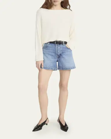Frame The Everyday Denim Shorts | Thumbnail 2 Frame The Everyday Denim Shorts | Thumbnail 2