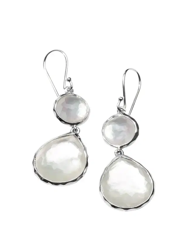 Double Drop Earrings in Sterling Silver Double Drop Earrings in Sterling Silver