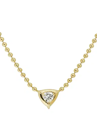 Dara Kaye Solar Drop Trillion Solitaire Necklace | Thumbnail 1 Dara Kaye Solar Drop Trillion Solitaire Necklace | Thumbnail 1