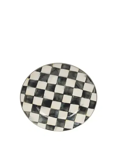 MacKenzie-Childs Courtly Check Dinner Plate | Thumbnail 1 MacKenzie-Childs Courtly Check Dinner Plate | Thumbnail 1