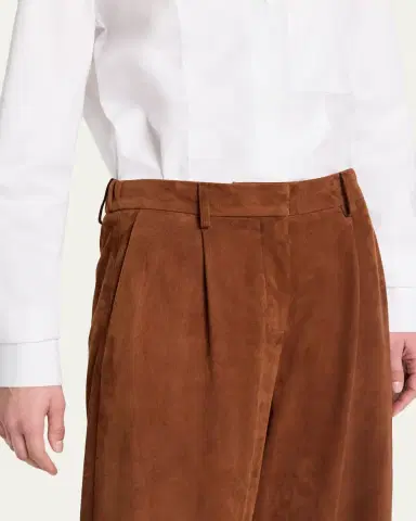 TWP Hudson St Suede Wide-Leg Pants | Thumbnail 5 TWP Hudson St Suede Wide-Leg Pants | Thumbnail 5