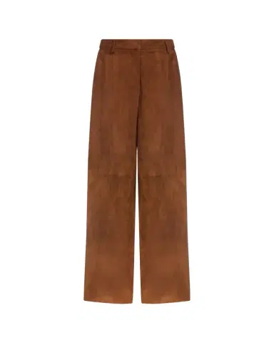 TWP Hudson St Suede Wide-Leg Pants | Thumbnail 1 TWP Hudson St Suede Wide-Leg Pants | Thumbnail 1