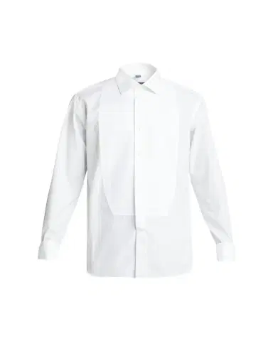 Bergdorf Goodman Men's Pique Bib-Front Tuxedo Shirt | Thumbnail 1 Bergdorf Goodman Men's Pique Bib-Front Tuxedo Shirt | Thumbnail 1