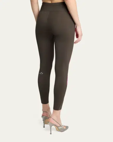Balenciaga Side Stripe Crop Leggings | Thumbnail 3 Balenciaga Side Stripe Crop Leggings | Thumbnail 3