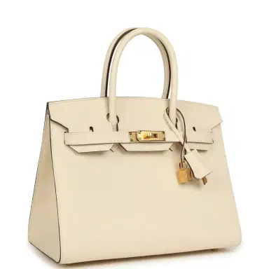 HERMÈS Hermes Birkin Sellier 30 Nata Epsom Gold Hardware | Thumbnail 2 HERMÈS Hermes Birkin Sellier 30 Nata Epsom Gold Hardware | Thumbnail 2