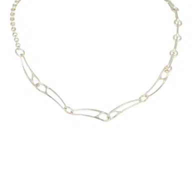 HERMÈS Hermes Chaine D'Ancre Punk Medium Necklace Sterling | Thumbnail 2 HERMÈS Hermes Chaine D'Ancre Punk Medium Necklace Sterling | Thumbnail 2