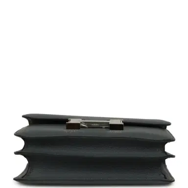 HERMÈS Hermes Constance 18 Carbone Chevre Mysore Palladium Hardware | Thumbnail 6 HERMÈS Hermes Constance 18 Carbone Chevre Mysore Palladium Hardware | Thumbnail 6