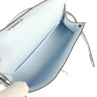 HERMÈS Hermes Kelly Sellier 20 Bleu Brume Epsom Palladium Hardware | Thumbnail 8 HERMÈS Hermes Kelly Sellier 20 Bleu Brume Epsom Palladium Hardware | Thumbnail 8