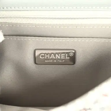 Chanel Pre-owned Chanel Mini Classic Square Flap Bag Metallic Silver Sequins Ruthenium Hardware | Thumbnail 9 Chanel Pre-owned Chanel Mini Classic Square Flap Bag Metallic Silver Sequins Ruthenium Hardware | Thumbnail 9
