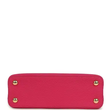 Louis Vuitton Pre-owned Louis Vuitton X Takashi Murakami Cherry Blossom Capucines BB Pink Taurillon Leather Gold Hardware | Thumbnail 8 Louis Vuitton Pre-owned Louis Vuitton X Takashi Murakami Cherry Blossom Capucines BB Pink Taurillon Leather Gold Hardware | Thumbnail 8