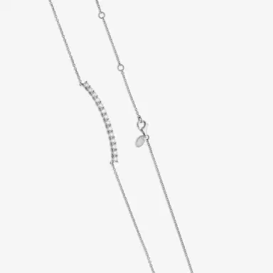 Mémoire Mémoire 18K White Gold Diamond Bar Necklace by The Solist | Thumbnail 3 Mémoire Mémoire 18K White Gold Diamond Bar Necklace by The Solist | Thumbnail 3