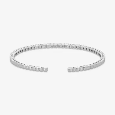 Mémoire Mémoire Open Flex 18K White Gold Diamond Bangle by The Solist | Thumbnail 3 Mémoire Mémoire Open Flex 18K White Gold Diamond Bangle by The Solist | Thumbnail 3