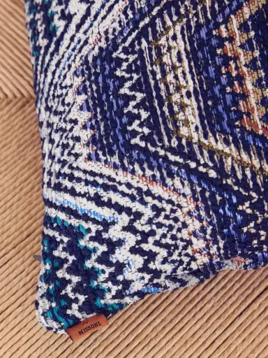 Missoni Home Amalfi Striped Cotton-blend Cushion | Thumbnail 3 Missoni Home Amalfi Striped Cotton-blend Cushion | Thumbnail 3