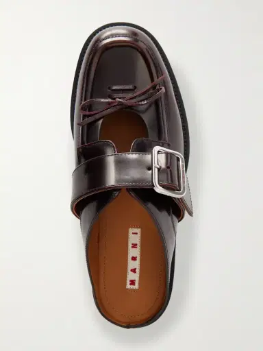 Marni Sabot Leather Slip-ons | Thumbnail 6 Marni Sabot Leather Slip-ons | Thumbnail 6