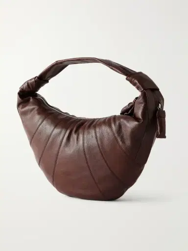 Lemaire Croissant Paneled Leather Shoulder Bag | Thumbnail 4 Lemaire Croissant Paneled Leather Shoulder Bag | Thumbnail 4