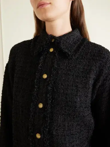 Balmain Cotton-blend Tweed Shirt | Thumbnail 5 Balmain Cotton-blend Tweed Shirt | Thumbnail 5