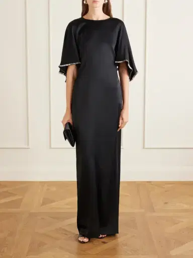 Stella McCartney Embellished Satin Maxi-dress | Thumbnail 2 Stella McCartney Embellished Satin Maxi-dress | Thumbnail 2