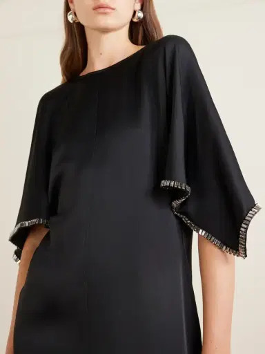 Stella McCartney Embellished Satin Maxi-dress | Thumbnail 4 Stella McCartney Embellished Satin Maxi-dress | Thumbnail 4