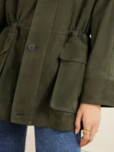 ARMA Maeve Paneled Suede Jacket | Thumbnail 5 ARMA Maeve Paneled Suede Jacket | Thumbnail 5
