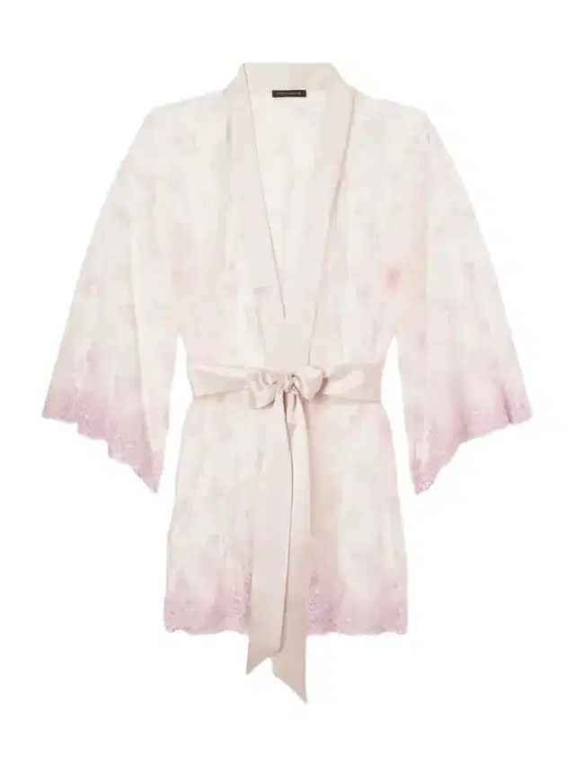 Juliette Laced Silk Robe Juliette Laced Silk Robe