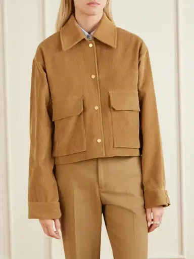 Maria McManus Organic Cotton Ribbed Cropped Jacket | Thumbnail 3 Maria McManus Organic Cotton Ribbed Cropped Jacket | Thumbnail 3