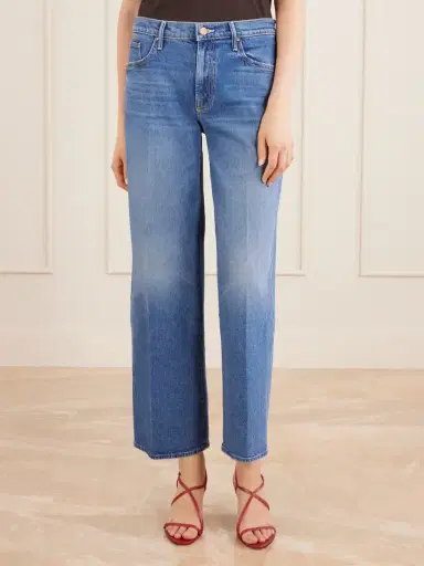 Mother The Mid Rise Maven Flood Wide-leg Jeans | Thumbnail 3 Mother The Mid Rise Maven Flood Wide-leg Jeans | Thumbnail 3