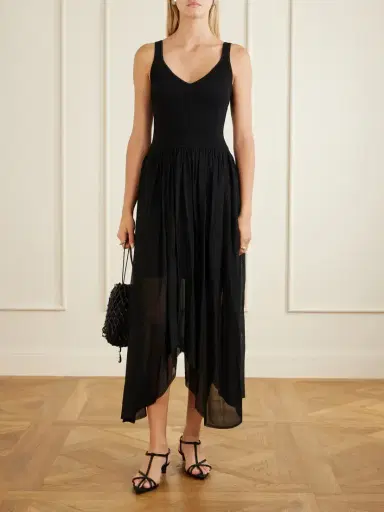 Maria McManus Wave Knitted Bustier Midi Dress | Thumbnail 2 Maria McManus Wave Knitted Bustier Midi Dress | Thumbnail 2