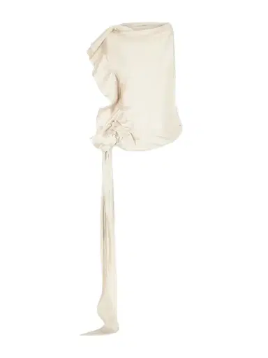 Kallmeyer Elif Asymmetric Ruched Woven Blouse | Thumbnail 1 Kallmeyer Elif Asymmetric Ruched Woven Blouse | Thumbnail 1