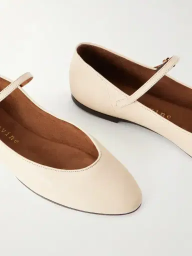 Herbert Levine Rule The Day Textured-leather Ballet Flats | Thumbnail 5 Herbert Levine Rule The Day Textured-leather Ballet Flats | Thumbnail 5