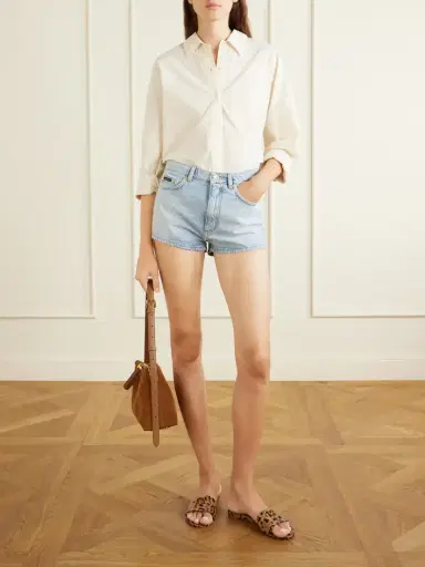 Dolce & Gabbana Cotton Denim Shorts | Thumbnail 5 Dolce & Gabbana Cotton Denim Shorts | Thumbnail 5