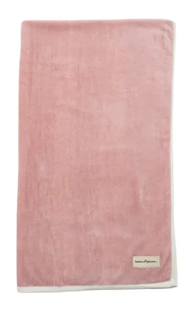 Business & Pleasure Cotton Terry Beach Towel - Pink | Thumbnail 1 Business & Pleasure Cotton Terry Beach Towel - Pink | Thumbnail 1