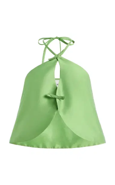 Marlies Grace Exclusive Celeste Taffeta Halter Top | Thumbnail 13 Marlies Grace Exclusive Celeste Taffeta Halter Top | Thumbnail 13