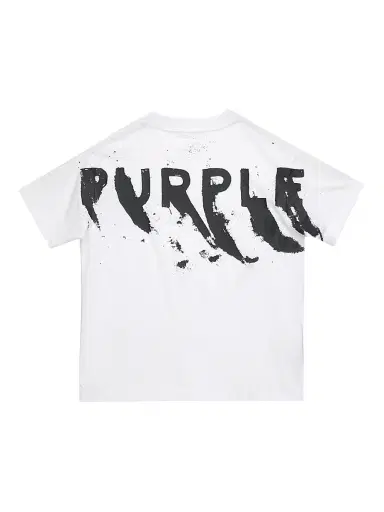 Purple Brand Little Boy's & Boy's Logo Cotton T-Shirt - White | Thumbnail 2 Purple Brand Little Boy's & Boy's Logo Cotton T-Shirt - White | Thumbnail 2