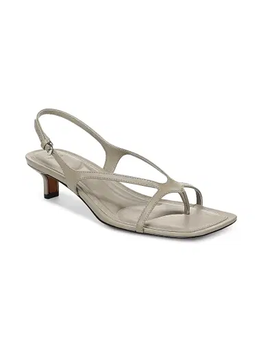Vince Women's 40MM Posie Leather Slingback Sandals | Thumbnail 2 Vince Women's 40MM Posie Leather Slingback Sandals | Thumbnail 2