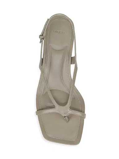 Vince Women's 40MM Posie Leather Slingback Sandals | Thumbnail 4 Vince Women's 40MM Posie Leather Slingback Sandals | Thumbnail 4