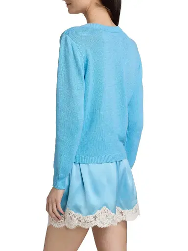 Cami NYC Women's Rufina Cotton-Blend Cardigan - Blue Grotto | Thumbnail 5 Cami NYC Women's Rufina Cotton-Blend Cardigan - Blue Grotto | Thumbnail 5