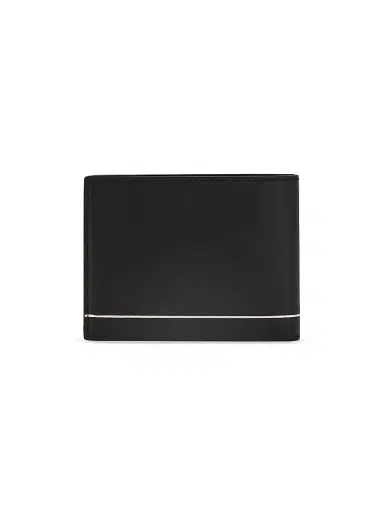 FERRAGAMO Men's Micro Gancini Leather Wallet - Nero | Thumbnail 4 FERRAGAMO Men's Micro Gancini Leather Wallet - Nero | Thumbnail 4
